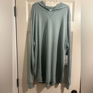 Men's Toes on the Nose Light Blue Hoodie Sweatshirt NWT